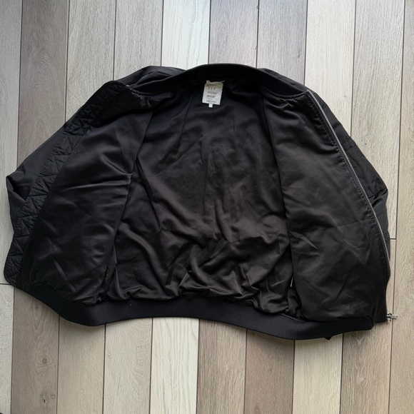 Zara Women's Black Bomber Jacket - Picture 3 of 5